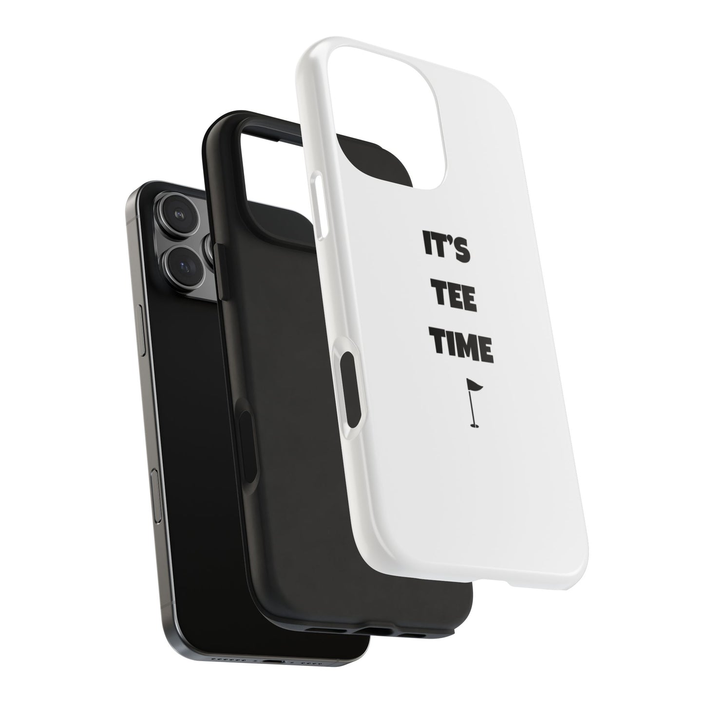 It's Tee Time Phone Case - White