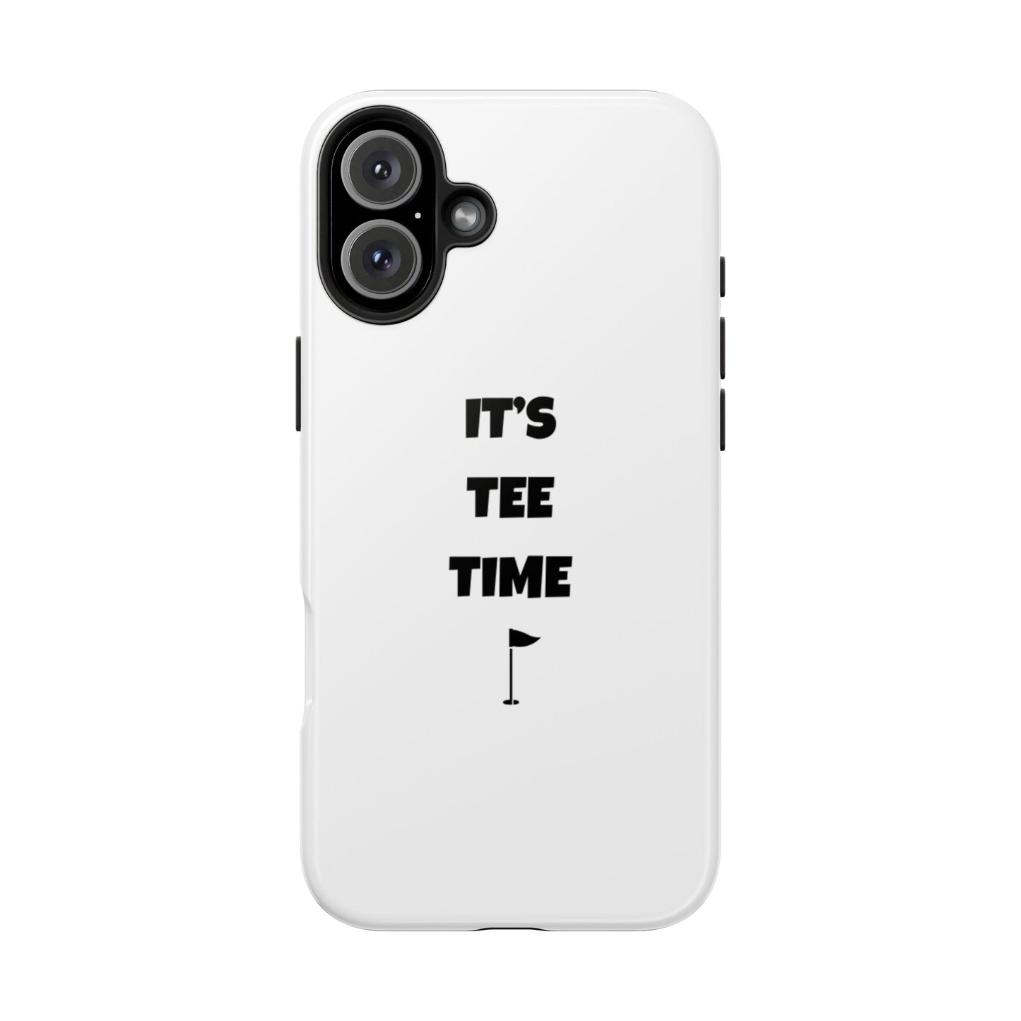 It's Tee Time Phone Case - White