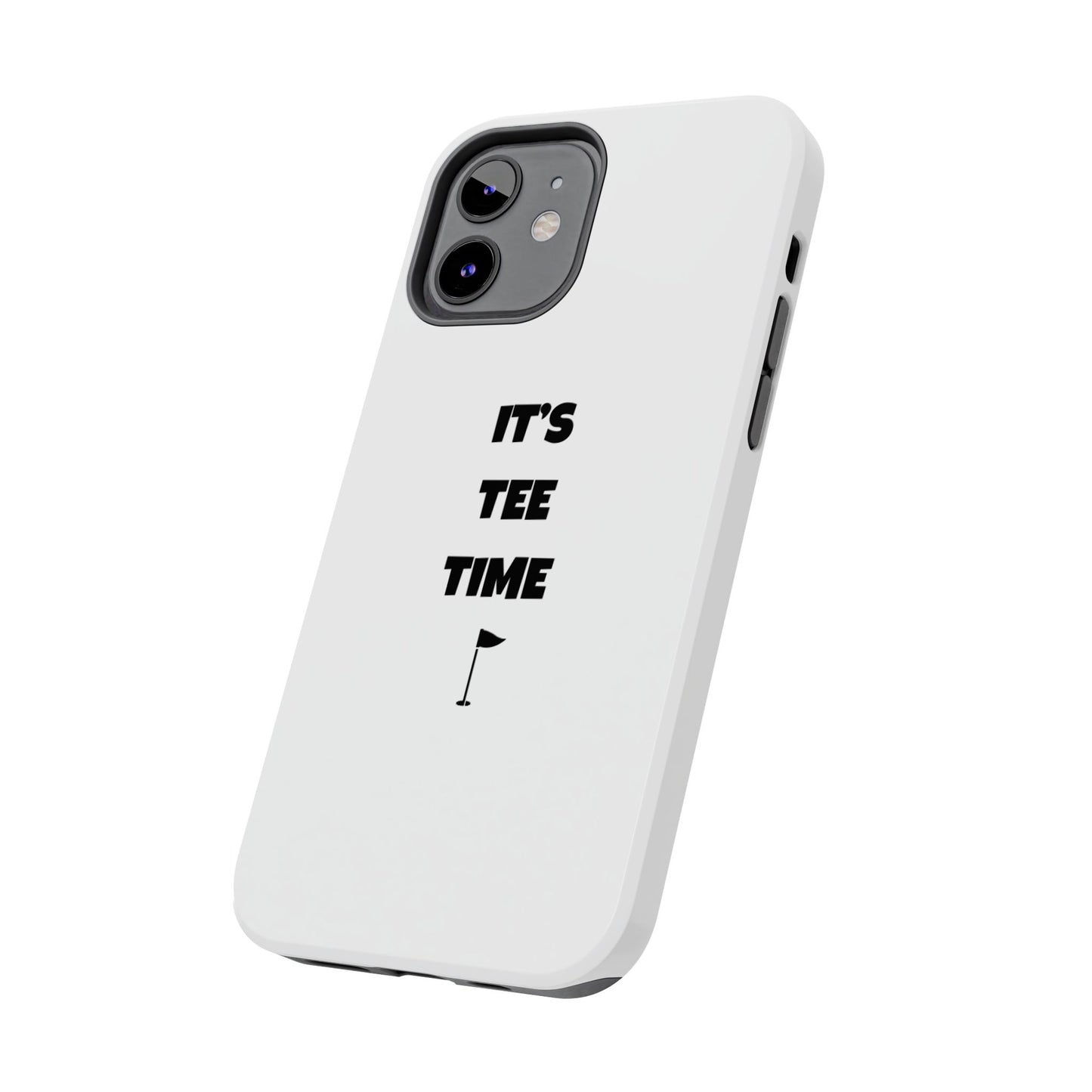 It's Tee Time Phone Case - White