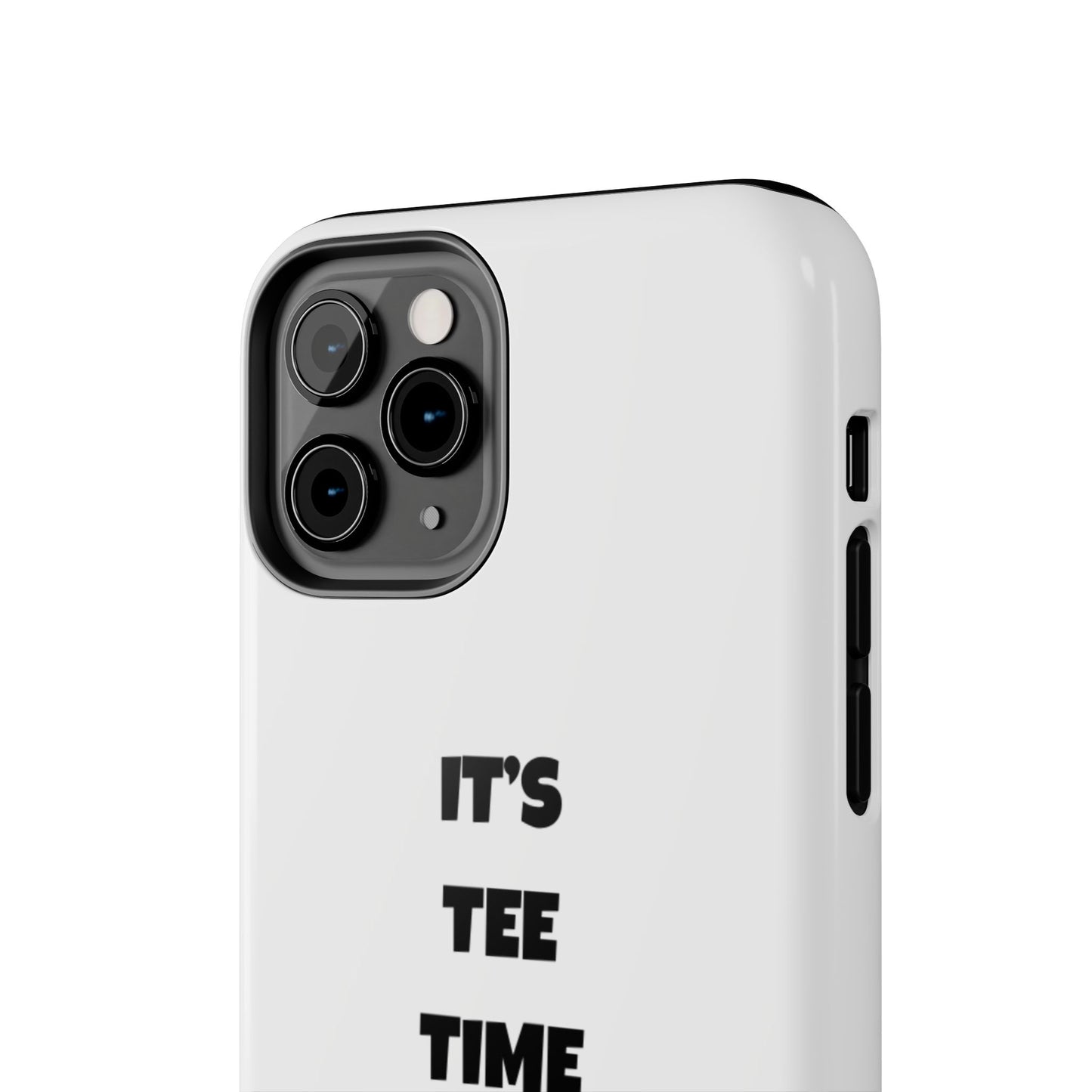 It's Tee Time Phone Case - White