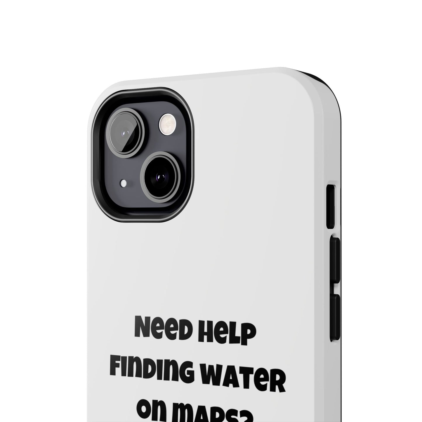 Water on Mars Phone Case - White