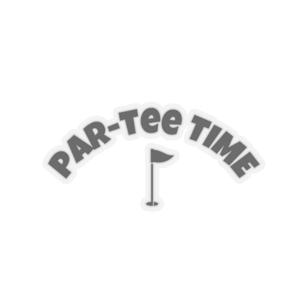 PAR-TEE TIME Kiss-Cut Stickers